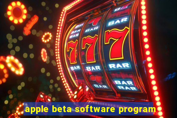 apple beta software program